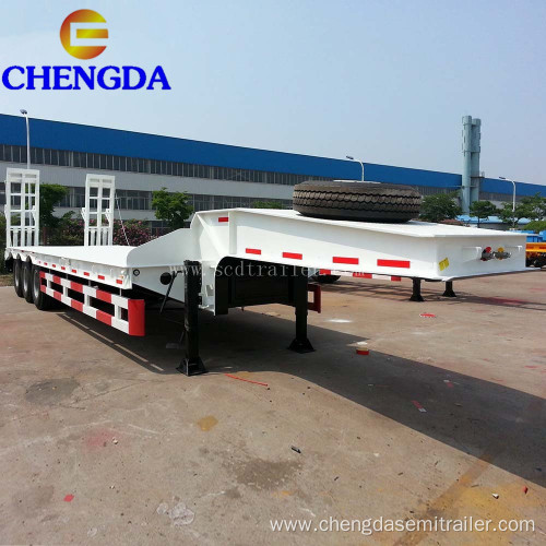 3 Axles Low Bed Truck Trailer